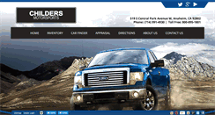 Desktop Screenshot of childersmotorsports.com